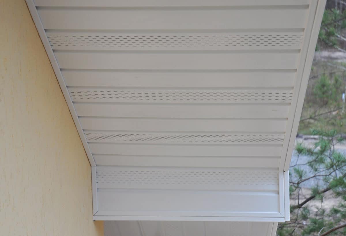 vented soffit for homes