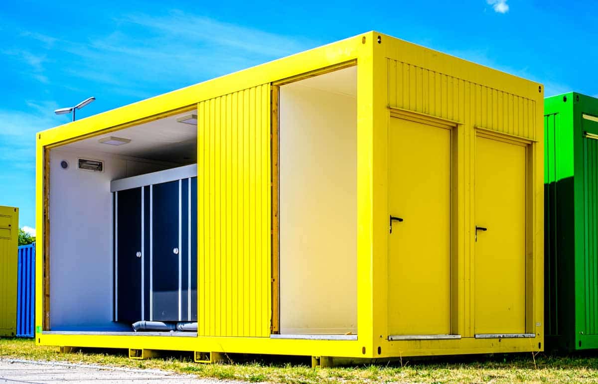 yellow container house