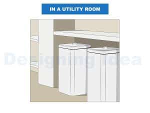 Where To Put a Trash Can In the Kitchen (9 Placement Ideas)