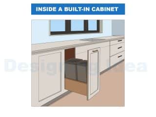 Where To Put a Trash Can In the Kitchen (9 Placement Ideas)