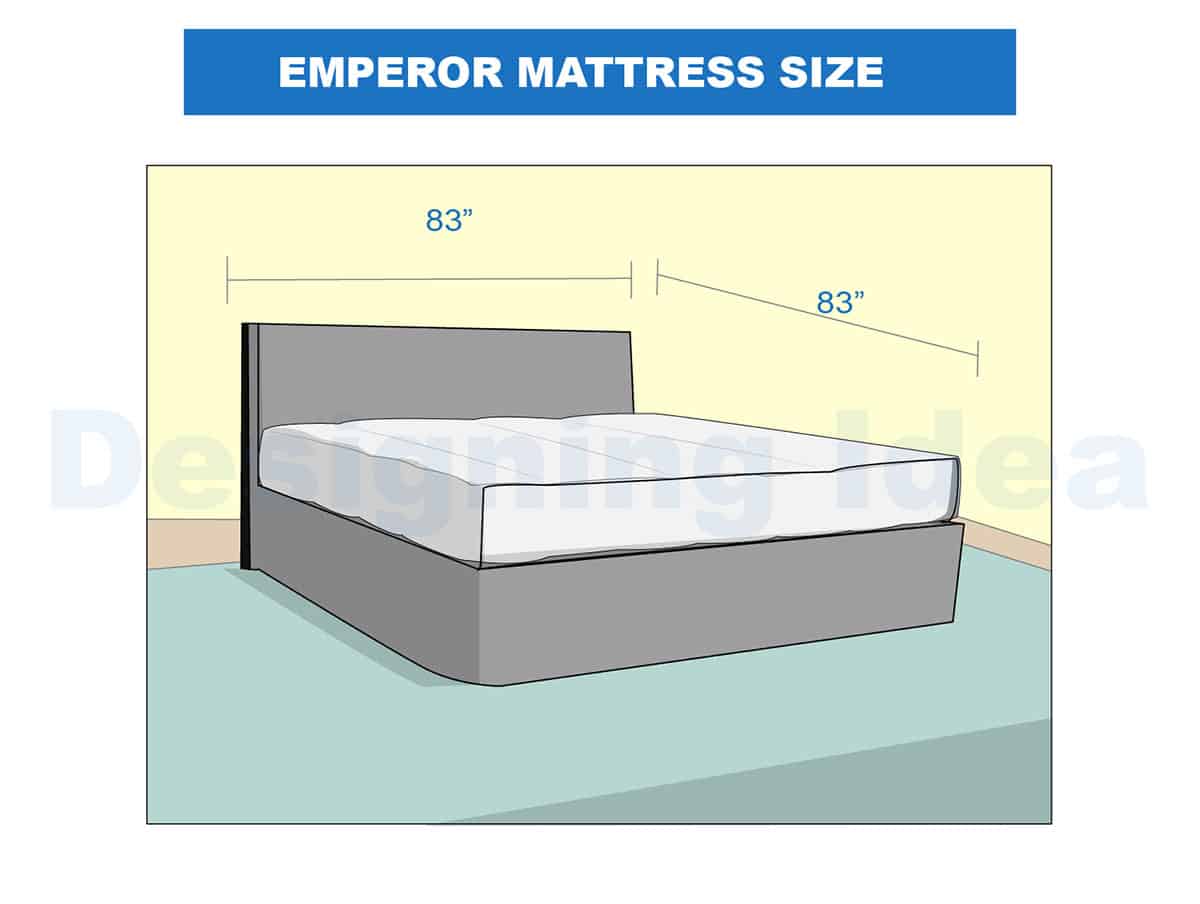 Emperor mattress size