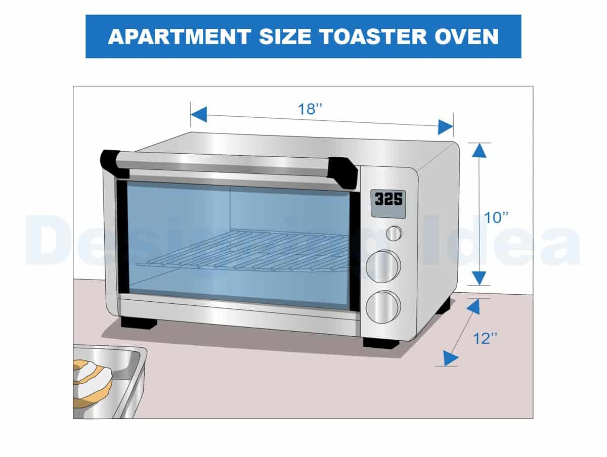 apartment size toaster oven