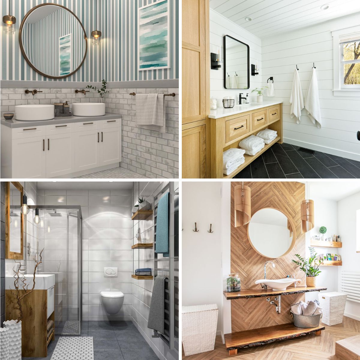 different budget remodel ideas for bathrooms