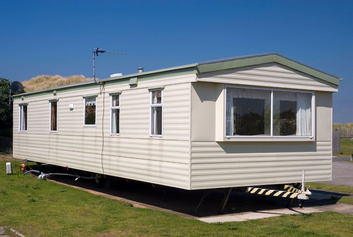 Double wide manufactured house