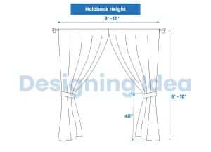 Where to Place Curtain Holdbacks & Tiebacks (Designer Tips)