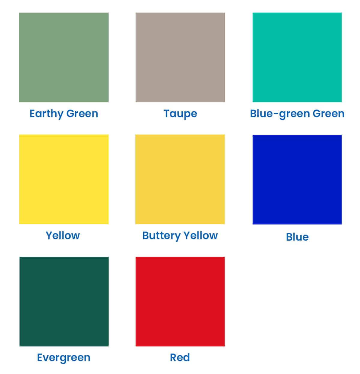 Office colors Psychology