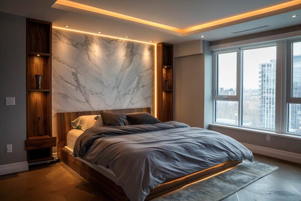 25 LED Strip Light Ideas for a Futuristic Bedroom (Concept Designs)
