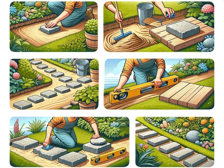 Creating a Garden Path with Stepping Stones: DIY Project