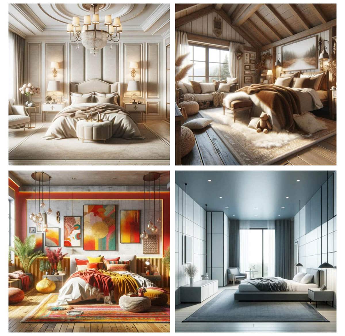 whats your bedroom style quiz room photo collage
