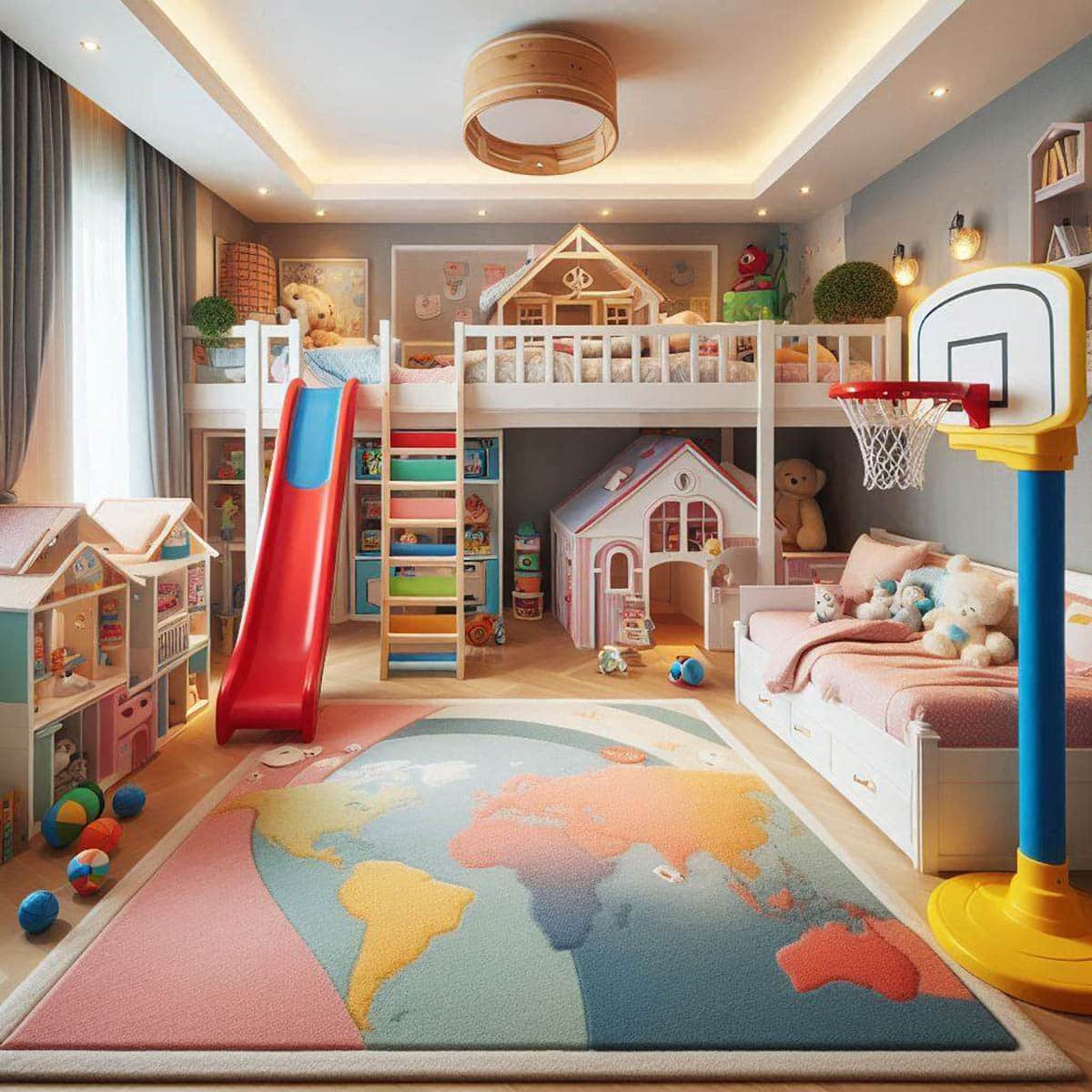 Kid friendly bedroom