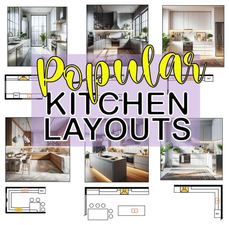 9 Efficient Small Kitchen Layouts For Every Floor Plan