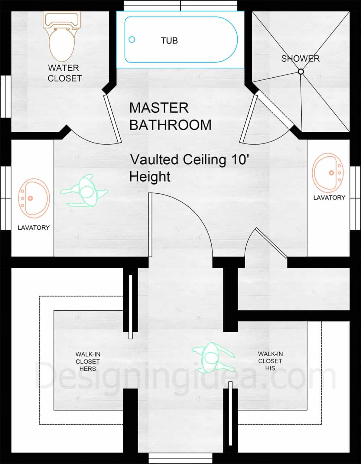 10 Architect-Designed Walk-In Closet Layout Floor Plans