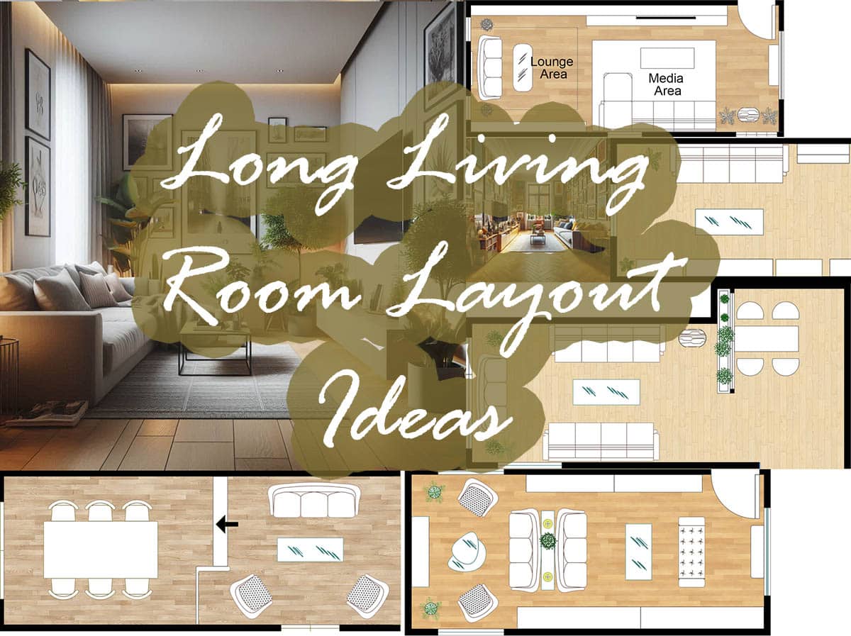 Long living room layout ideas