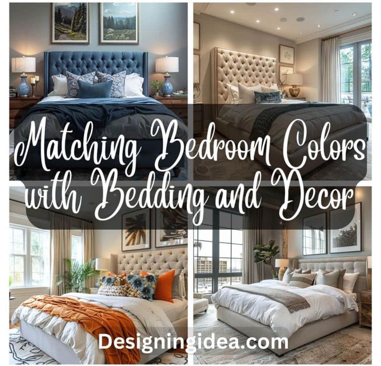 Matching Bedroom Colors with Bedding and Decor