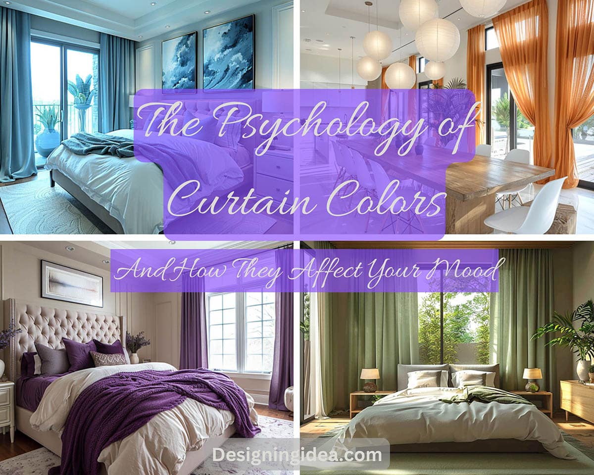 Psychology of curtains colors