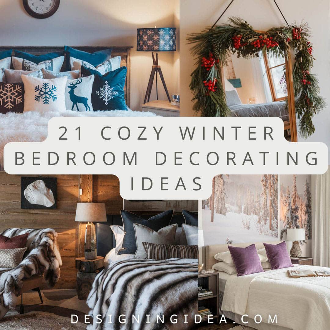 Winter bedroom decorating ideas