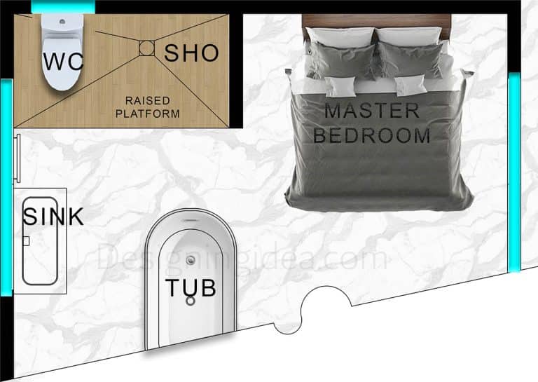 11 Ingenious Master Bathroom Layout Ideas to Maximize Space