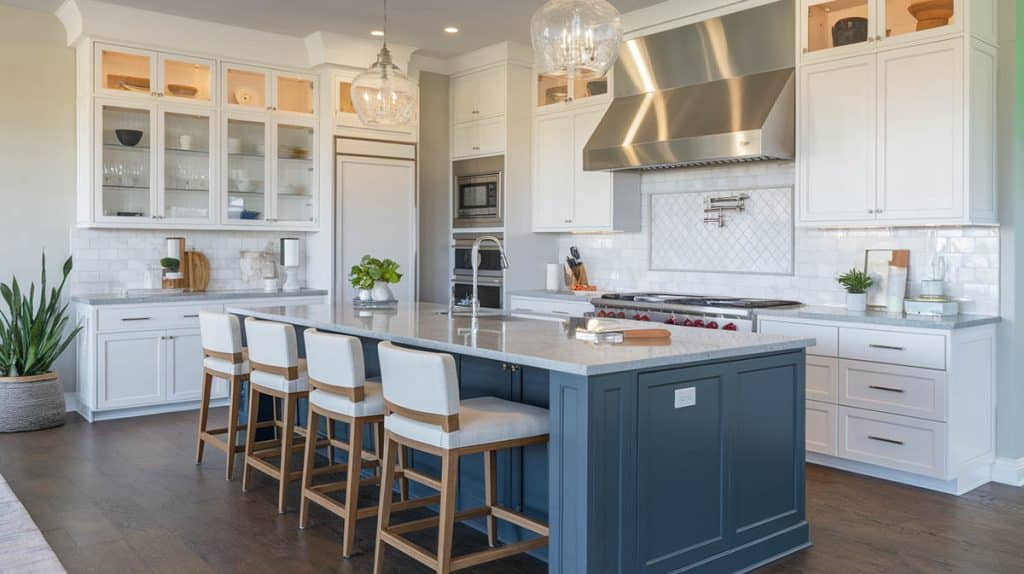 How to Decorate Glass Kitchen Cabinets: Designer Tips