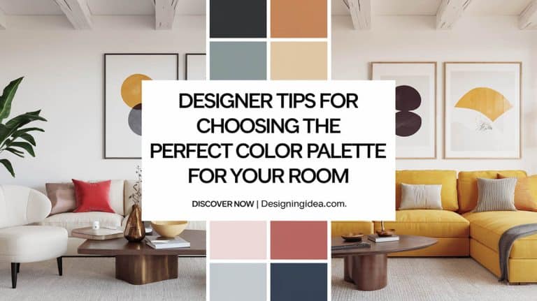 Designer Tips For Choosing the Perfect Color Palette for Your Room