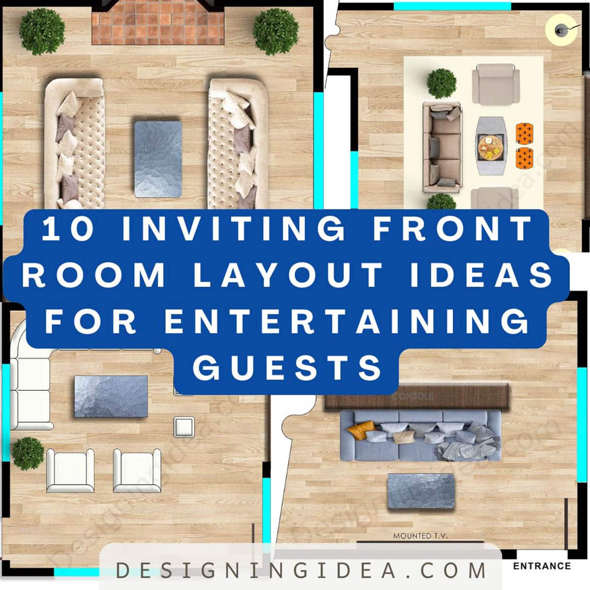 Inviting Front Room Layout Ideas For Entertaining Guests Gallery