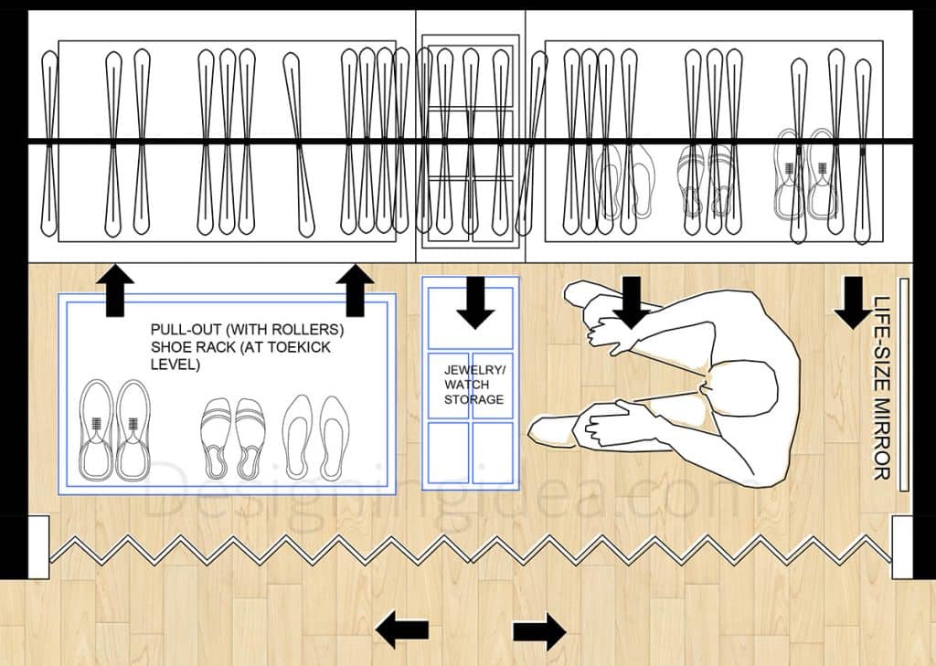 9 Small Walk In Closet Layout Ideas to Maximize Your Space