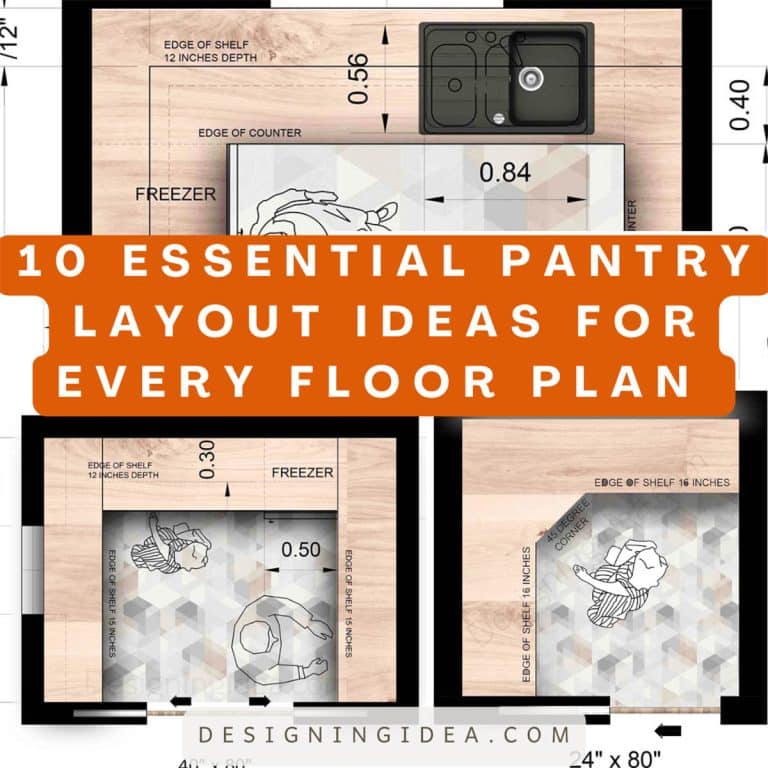 10 Essential Pantry Layout Ideas for Every Floor Plan Size