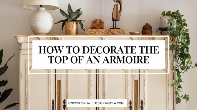 How To Decorate The Top Of An Armoire