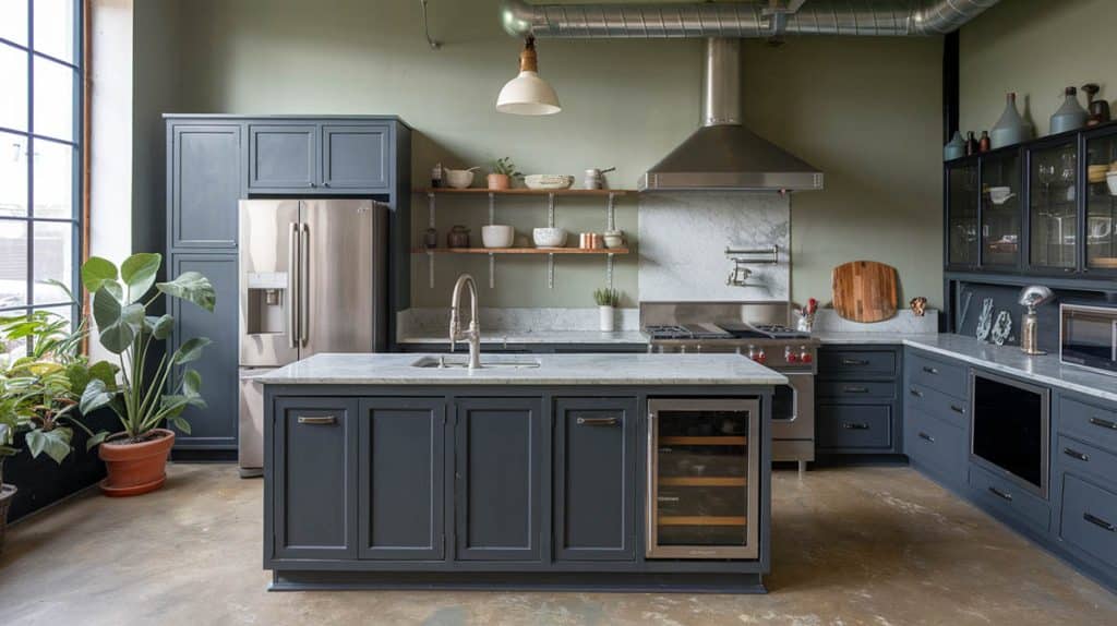 8 Paint Colors That Complement Charcoal Gray Cabinets
