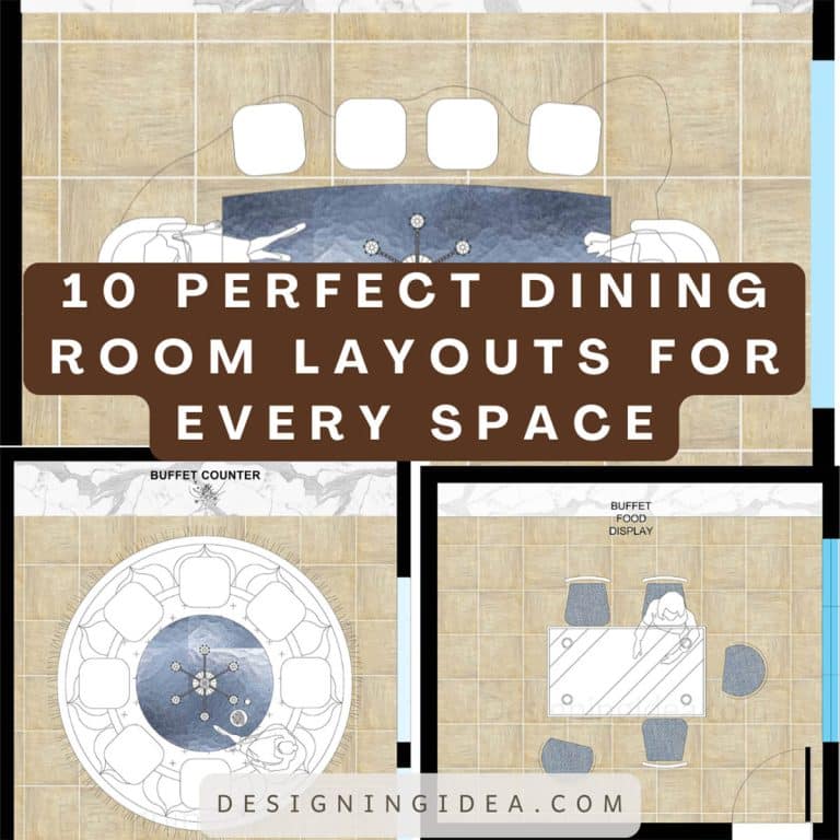 10 Perfect Dining Room Layouts for Every Space