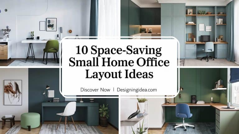 10 Effective Small Home Office Layout Ideas for Maximizing Space