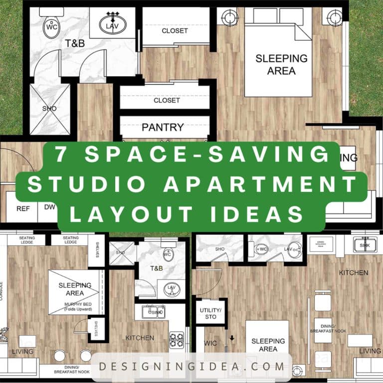 7 Space-Saving 400 Sq Ft Studio Apartment Layout Ideas