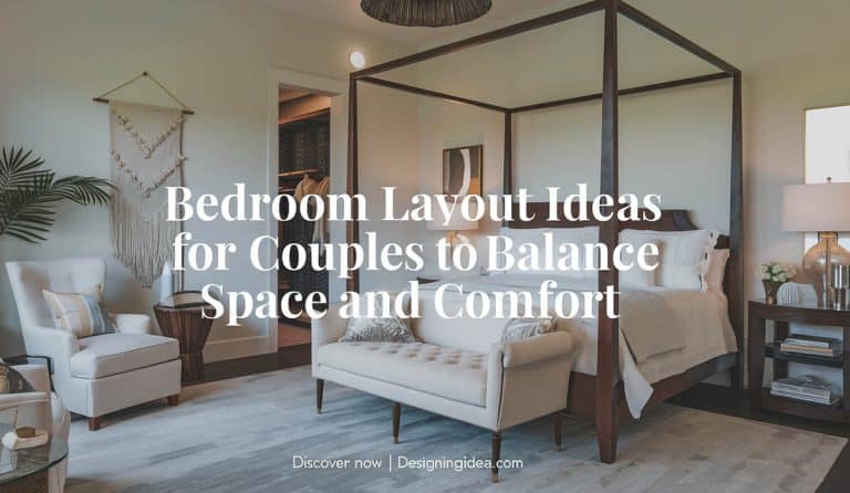 Bedroom Layout Ideas For Couples To Balance Space And Comfort