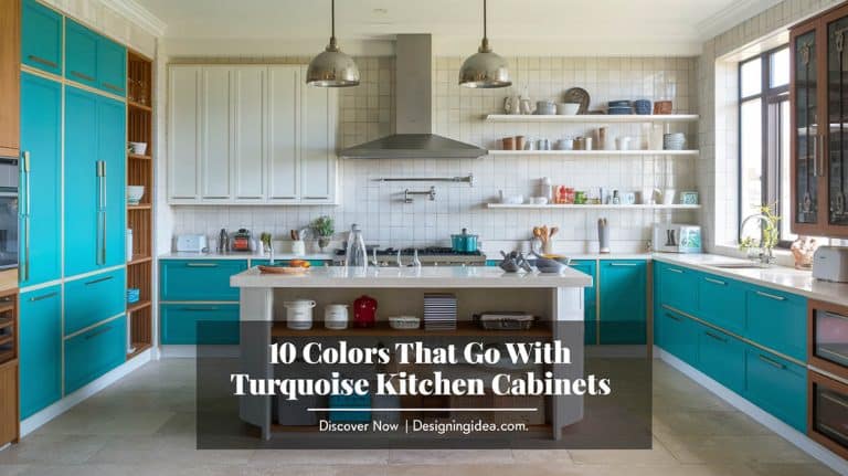 10 Color Combinations That Go With Turquoise Kitchen Cabinets