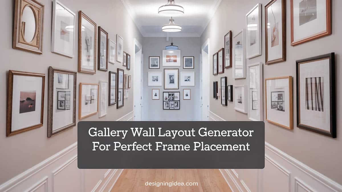 Gallery wall layout generator 