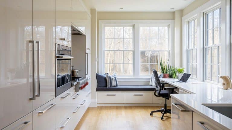 25 Inspiring Kitchen Window Seat Ideas With Different Designs