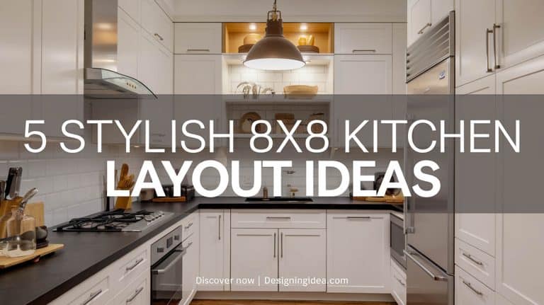 8×8 Kitchen Cabinet Layout Ideas For A Stylish & Functional Design