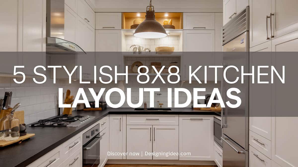 5 stylish 8x8 kitchen cabinet layout ideas