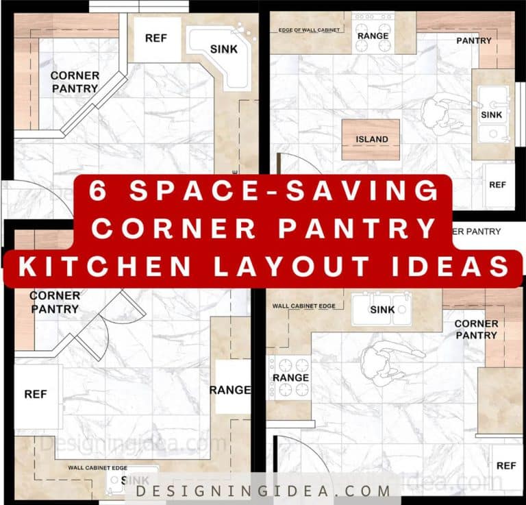 6 Corner Pantry Kitchen Layout Ideas to Increase Your Storage Space