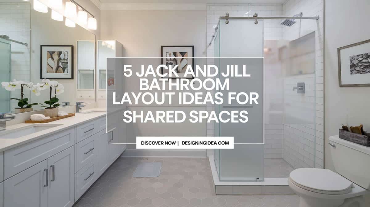 5 Jack and Jill Bathroom Layout Ideas For Shared Spaces