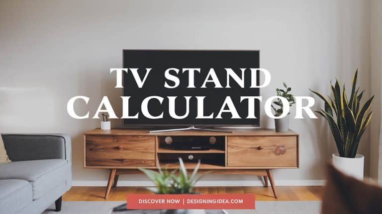 Find Your Perfect TV Stand With This Size Calculator