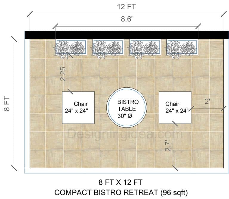 Rectangle Patio Layout 7 Rectangular Patio Layout Ideas For Lounging & Entertaining
