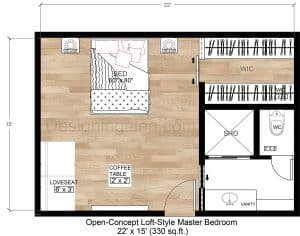 Master Bedroom Above Garage Floor Plans With Privacy, Comfort & Style
