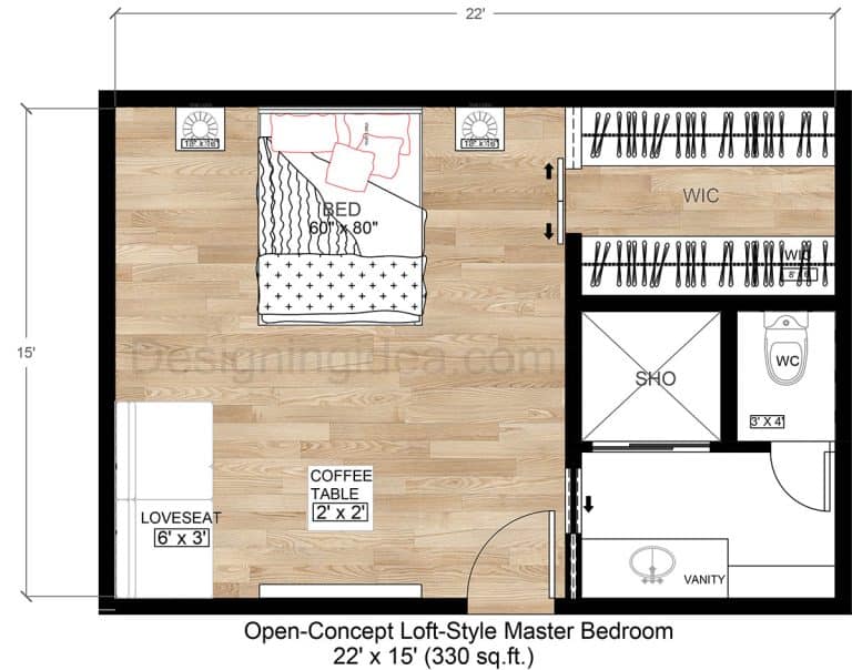 Master Bedroom Above Garage Floor Plans With Privacy, Comfort & Style