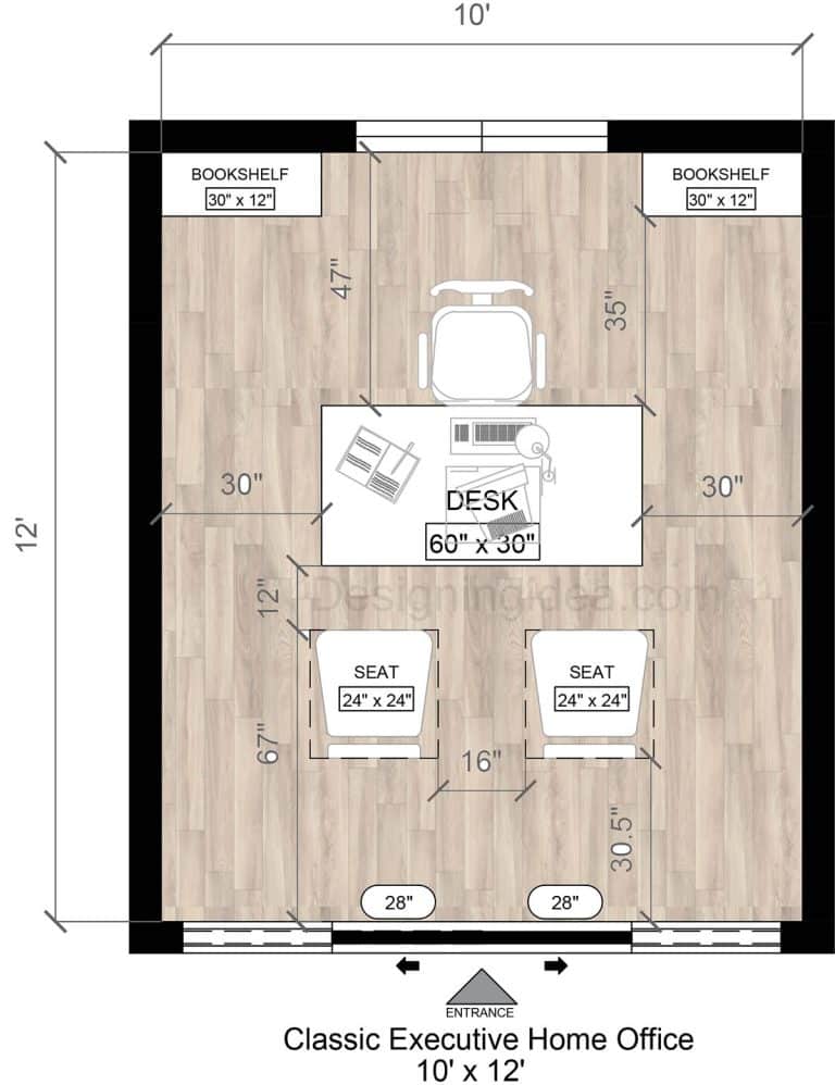 From Minimalist to Executive: 10x12 Home Office Layouts You’ll Love