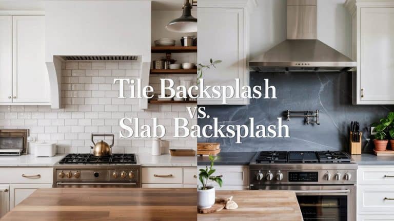 Tile Backsplash vs. Slab Backsplash: What Should You Choose?