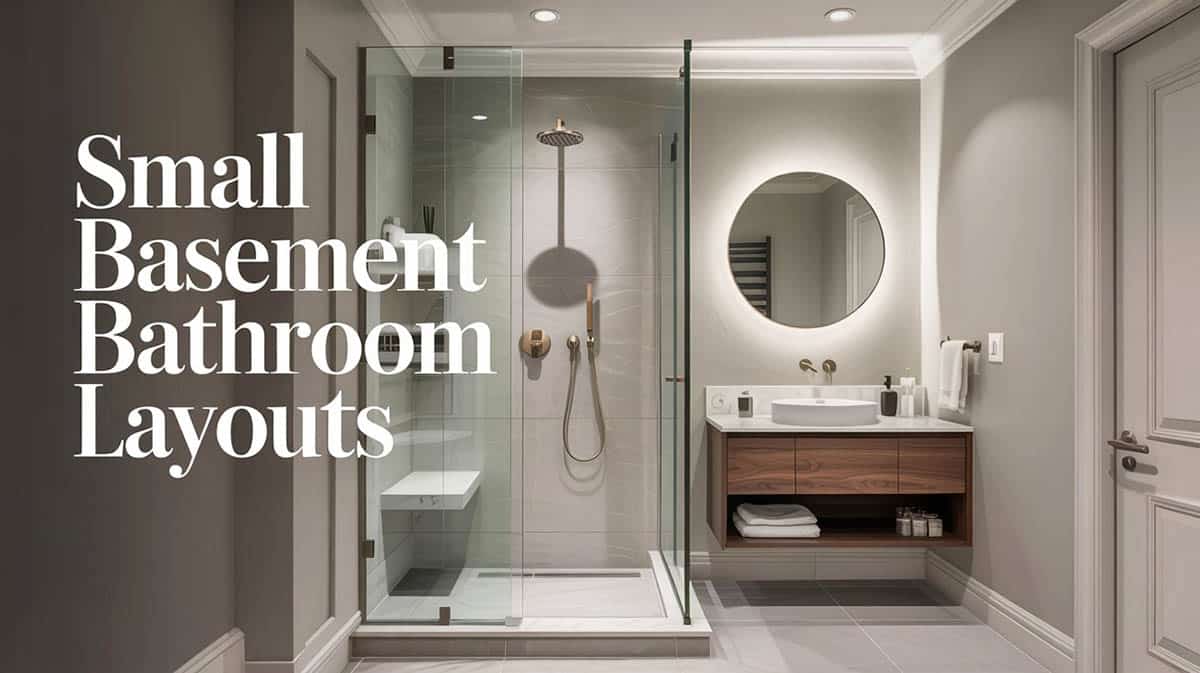 Smaller basement designs with bathrooms
