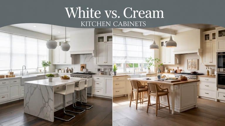 White vs. Cream Kitchen Cabinets: Which Looks More Expensive?