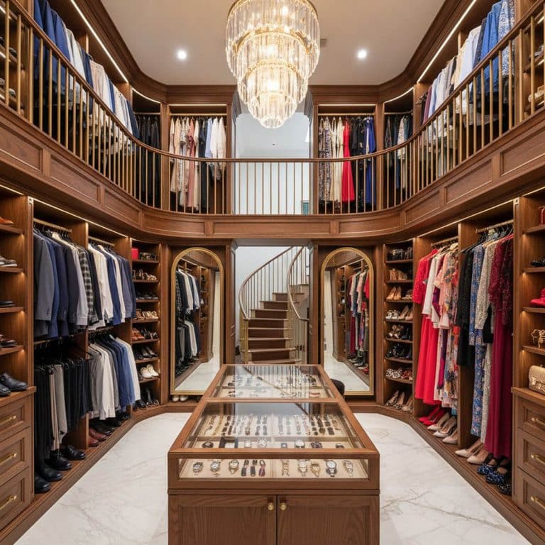 Two Story Walk In Closet Inspiration: 25 Stunning Designs to Copy