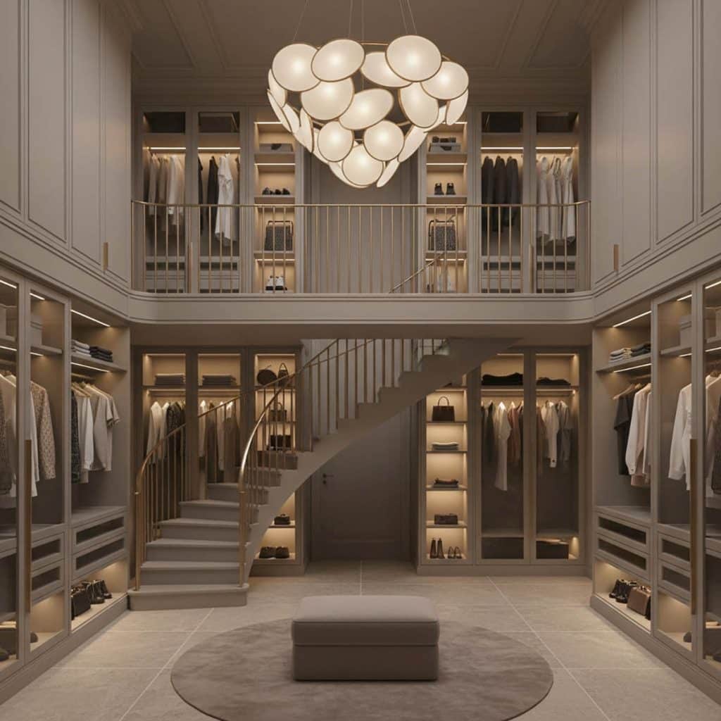 Two Story Walk In Closet Inspiration: 25 Stunning Designs to Copy