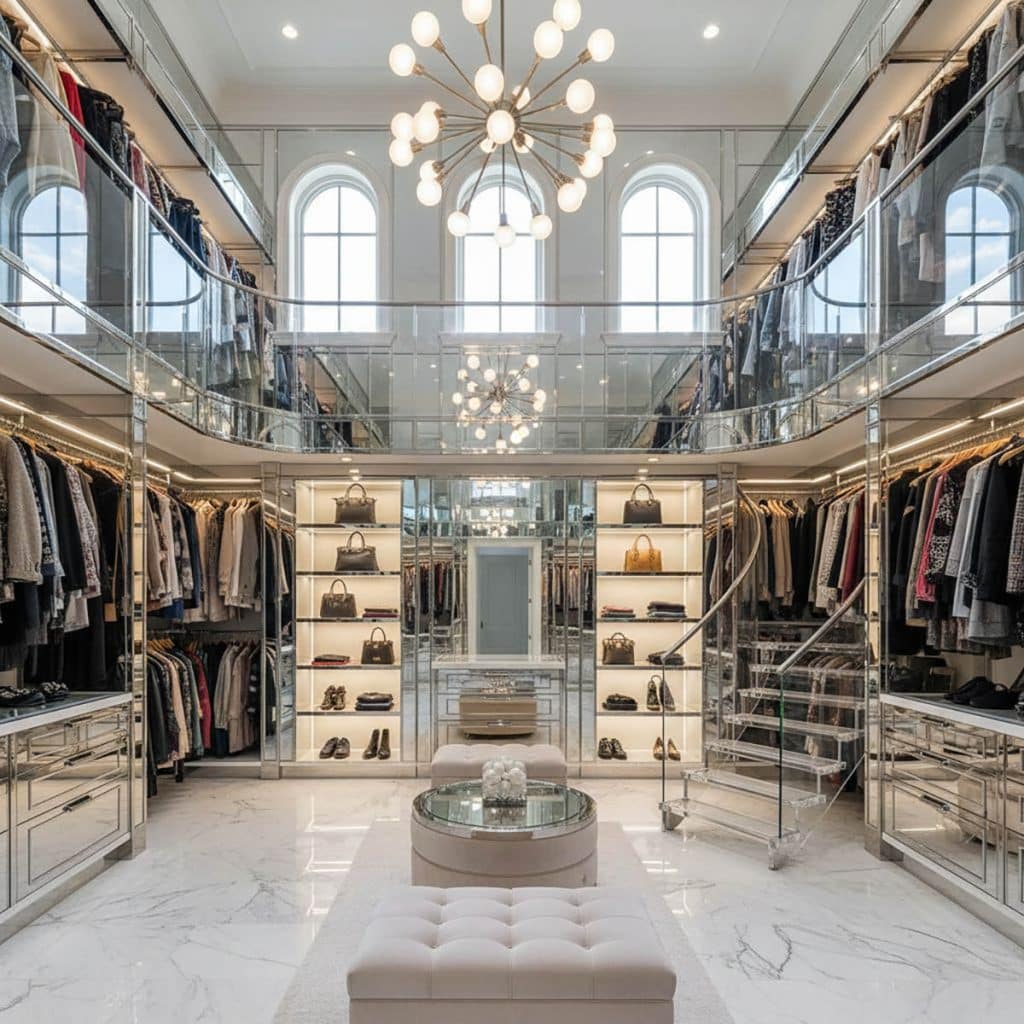 Two Story Walk In Closet Inspiration: 25 Stunning Designs to Copy